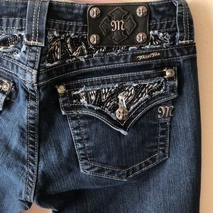 Easy Boot Miss Me Jeans.